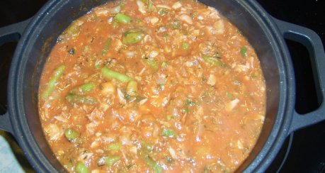 Thunfisch-Bohnen-Tomatensauce