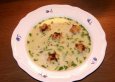 Kartoffelsuppe mit Birnen und Ingwer