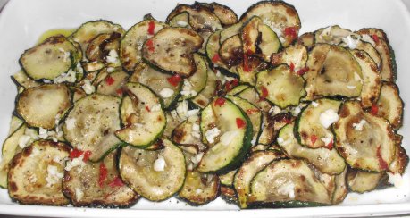 Marinierte Zucchini