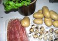 Rezept Wachteleier auf Kartoffeln