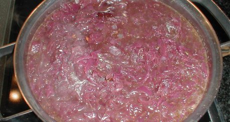 Cassis-Rotkohl