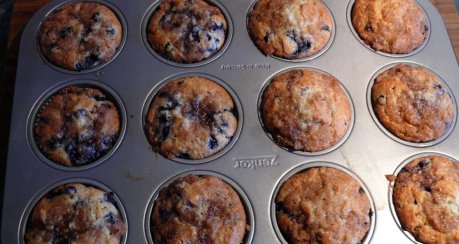 The King of Blueberry Muffins ( Blaubeermuffins )