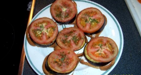 Auberginen - Tomaten - Zwieback