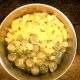 Rosenkohleintopf mit Kartoffeln und Schmelzkäse