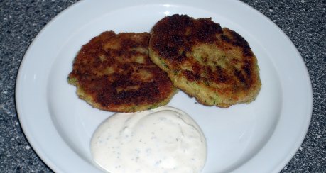 Kartoffel-Brokkoli-Käse-Taler