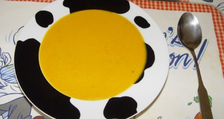 Scharfe Kürbissuppe