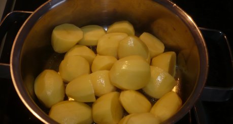 Karamelisierte Kartoffeln