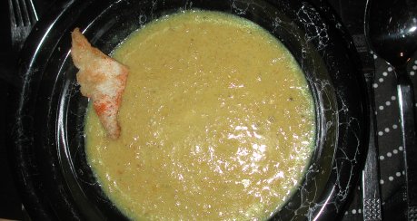 Crazy Kürbissuppe (mit Fledermaus-Croutons)