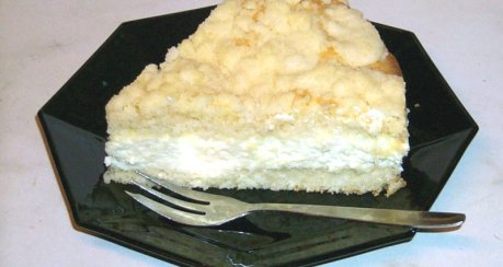 Streuselkuchen mit Vanille-Creme
