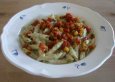 Rezept Zucchini-Penne mit Peperonigekrümmele