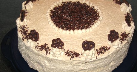 Cappuccino-Sahne-Torte (ganz einfach)