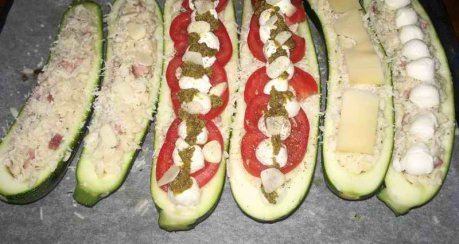 gefüllte Zucchini à la Plinki