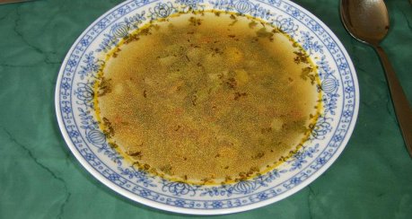 Schnittbohnensuppe für Kartoffelmuffel