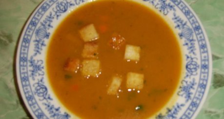 Gemüsecremsuppe - Gärtnerart -