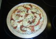 Salami-Pizza