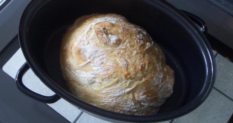 No-Knead Bread (Brot für Knetfaule)