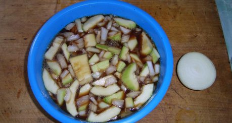 Zucchini-Bratkartoffeln mit Hackfleisch