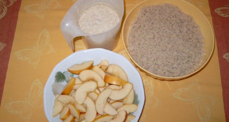 Apfel-Brot-Tarte