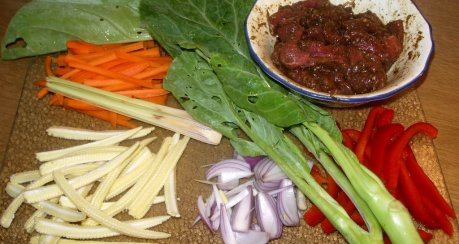 Gemüse-Lammpfanne "Hot & Spicy"