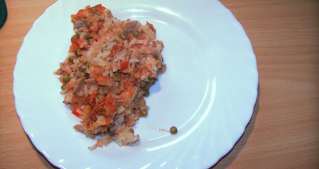 Thunfisch-Reis-Auflauf