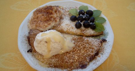 Blaubeerpfannkuchen deluxe