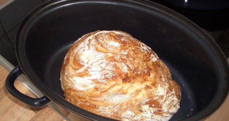 No-Knead Bread (Brot für Knetfaule)
