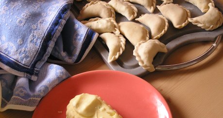 Schlutzkrapfen aus Südtirol