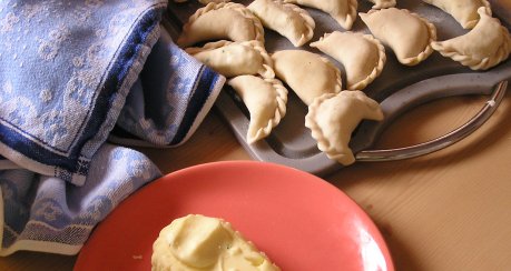 Schlutzkrapfen aus Südtirol