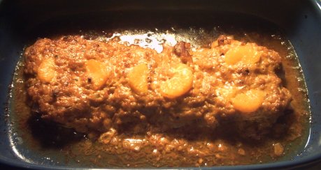 Überbackenes Schweinefilet mit Zwiebel-Senf-Kruste