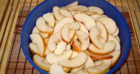 Apfel-Brot-Tarte