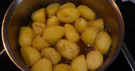 Karamelisierte Kartoffeln