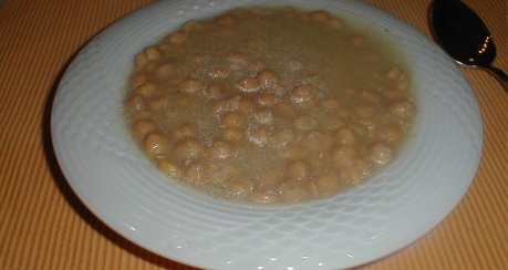 Griechische Kichererbsensuppe