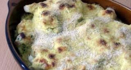 Blumenkohl-Brokkoli-Gratin