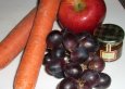 Rezept Apfel-Möhren-Rohkostsalat mit Trauben