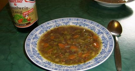 Linsensuppe nach Else Klings Rezept