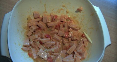 Fleischwurstsalat (Zwiebelfrei)