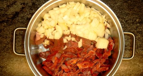 Chili-Sahne Gulasch