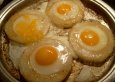 Rezept Variation von Ei, Kohlrabi und Nüssen (Ei guckt aus dem Loch II)