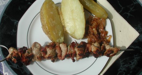 Filetspieße vom Grill