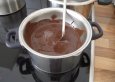 Fondant Au Chocolat mit Vanillesauce