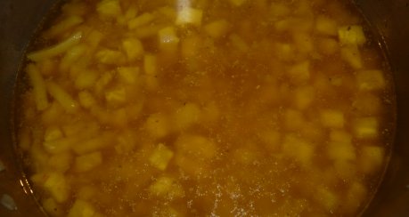 Kartoffeln-Creme-Suppe