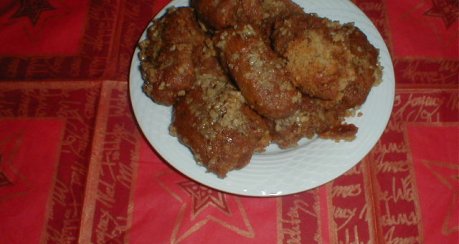 Melomacarona -Nus-Honigggebäck ( Weihnachts- Plätzchen )