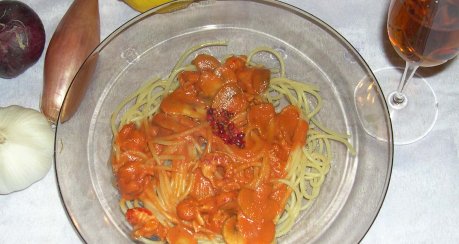 Spaghetti funghi Bistro-Style