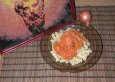 Stifatho me feta (Griechisches Rindergulasch mit Feta-Käse)