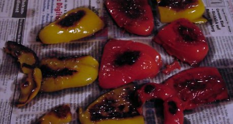 gegrillte Paprika - Basisrezept