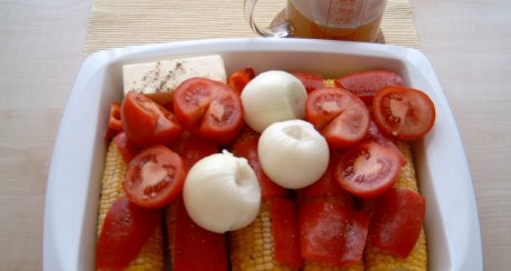 Maiskolben-Paprika-Pfanne a la Jana D.