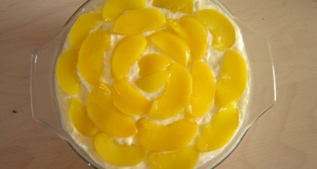 Pfirsich-Mascarpone Dessert