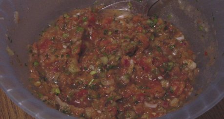 Frische Tomaten Salsa