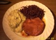 Rezept Kassler mit Rotkohl & Kartoffelpüree (einfach & schnell)