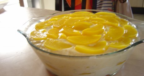 Pfirsich-Mascarpone Dessert